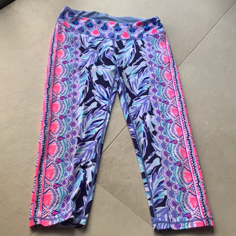 Lily Pulitzer crop workout Capri